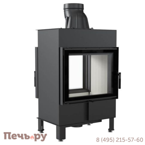 Каминная топка Kratki Pro Lucy 12/T, туннельная фото 6