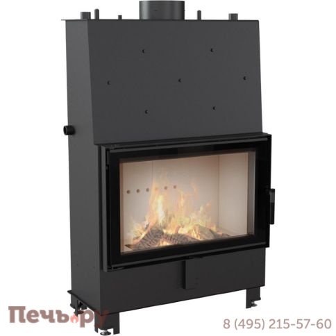 Каминная топка Kratki Pro Lucy/PW/16/W, змеевик, с водяным контуром фото