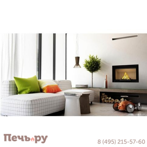 Каминная топка Kratki Zibi/G (гильотина) (керамич. футеровка) фото 2