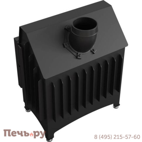 Каминная топка Kratki Zibi/L/BS/Deco, угловое стекло слева фото 4