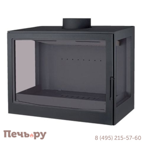 Каминная топка Liseo Castiron LCI 007 GFLR Flat Top два боковых стекла фото