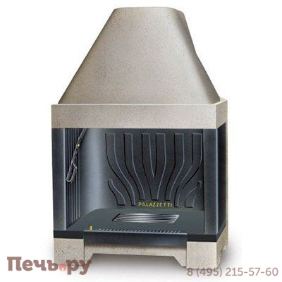 Каминная топка Palazzetti Palex C78 из огнеупорного материала фото