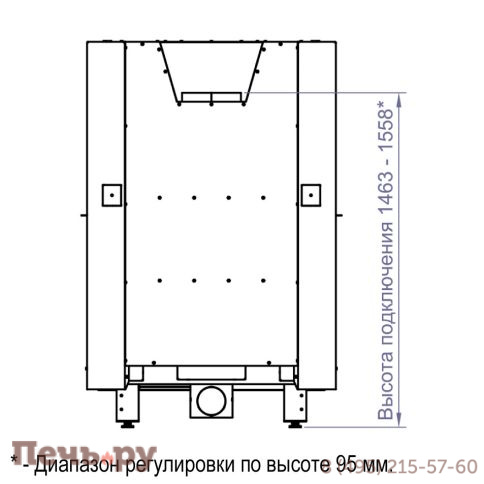 Каминная топка Stav 3VF 1000 фото 6