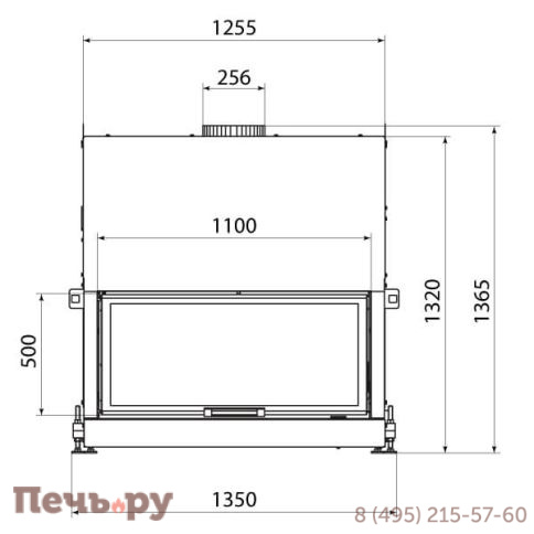 Каминная топка Stav HF 1100 фото 7
