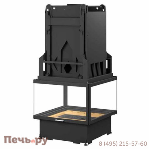 Каминная топка Totem Suspendu 4 Faces 800 Technika (подвесная; c основанием) фото