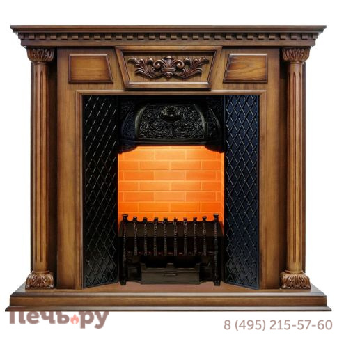 Каминокомплект Dimplex Opti-Myst Olympia Дуб антик с очагом Cassette 400 LNH-INT PS (с дровами) фото 2