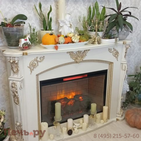 Каминокомплект InterFlame Глория с Foton 21-33 LED FX QZ фото 2