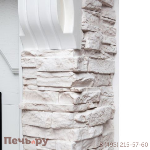 Каминокомплект RealFlame Athena GR с очагом Fobos Lux Black RC фото 5