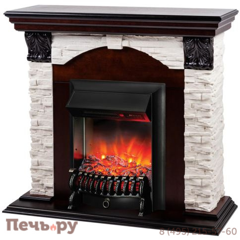 Каминокомплект RealFlame Dublin Lux с очагом Fobos Lux Black RC фото 3