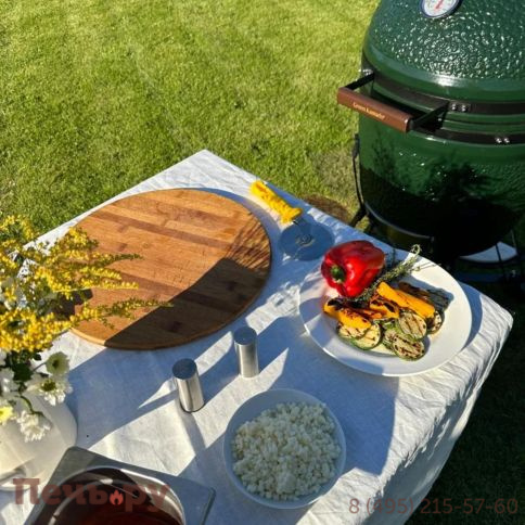 Керамический гриль Green Kamado L фото 10