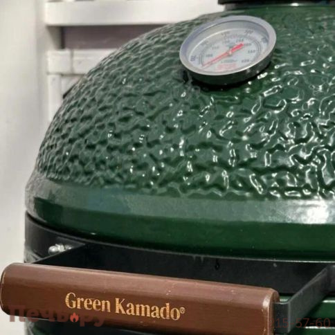 Керамический гриль Green Kamado L фото 17