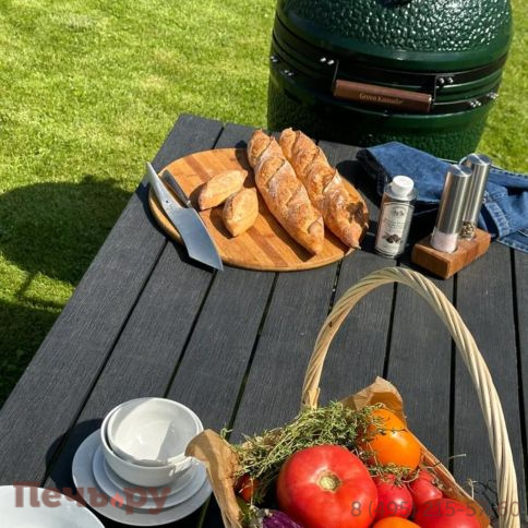 Керамический гриль Green Kamado L фото 7
