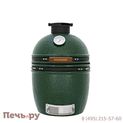 Керамический гриль Green Kamado M фото