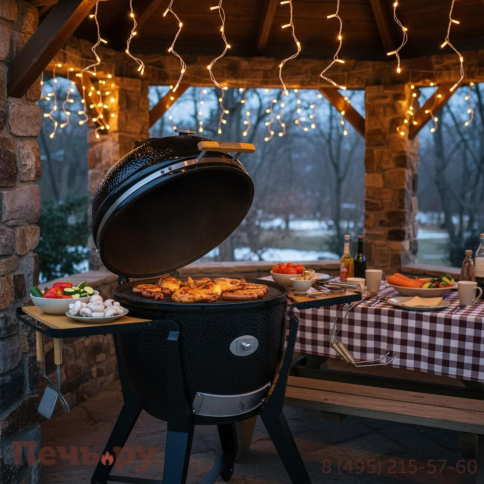Керамический гриль Monolith Two.66 (LeChef) фото