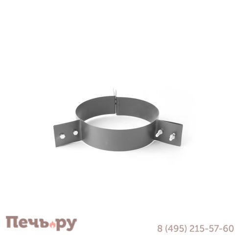Хомут Везувий Black (AISI 430/0,8мм) под растяжку д.250 фото