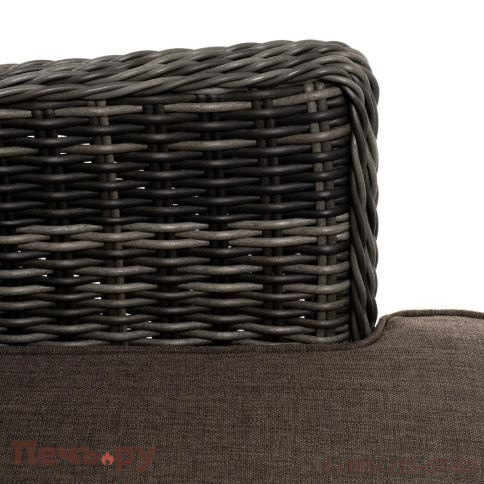Кофейный комплект 4SiS Алиса из искусственного ротанга, цвет графит фото 5