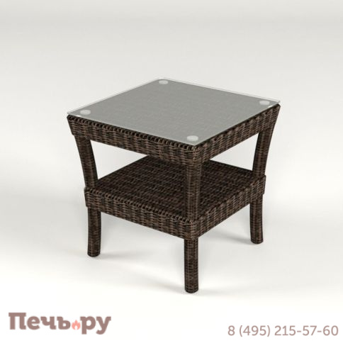 Кофейный столик Rotang Lux Малага Классик малый фото