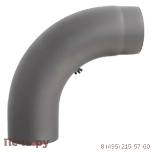 Колено для камина-печи с ревизионным люком Darco фото