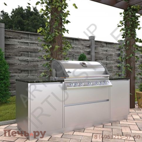 Комплекс Virtu Grand BBQ M 2.2 inox фото