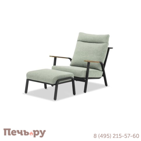 Комплект Brafritid Malmo, антрацит/зелёный, алюминий/тик фото 2