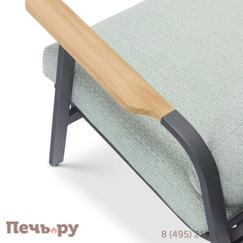 Комплект Brafritid Malmo, антрацит/зелёный, алюминий/тик фото 4