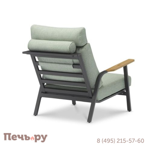 Комплект Brafritid Malmo, антрацит/зелёный, алюминий/тик фото 5