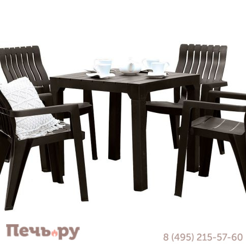 Комплект мебели Gardeck B:Rattan Boston Set, венге фото