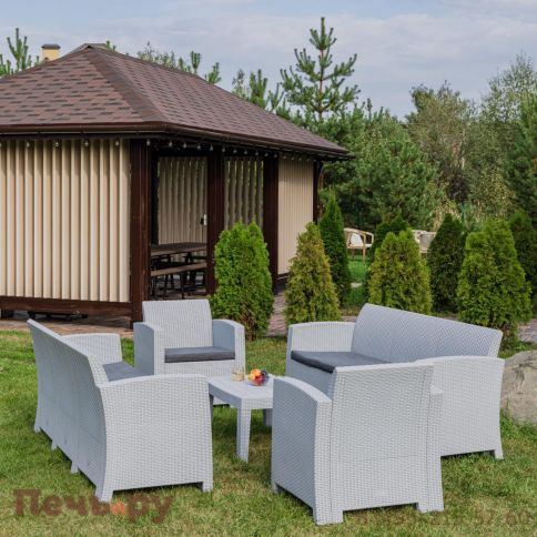 Комплект мебели Royal Family GRAND LANA XL светло-серый фото