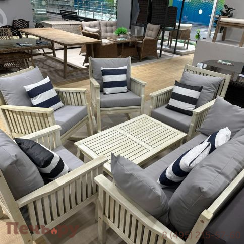 Комплект мебели Royal Family NATALI белого цвета фото 10