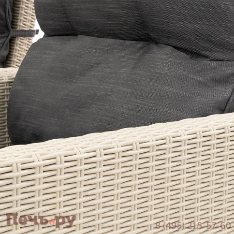 Комплект уличной мебели Gardeck B:Rattan MANCHESTER OTTO SET 2, цвет серый фото 12