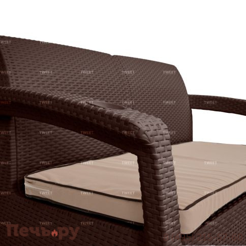 Комплект уличной мебели Gardeck Tweet Terrace Set, венге фото 4