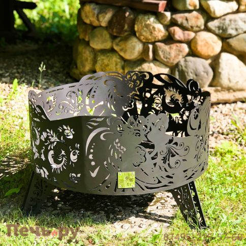 Костровая чаша Искры костра Хохлома (4мм) фото 6