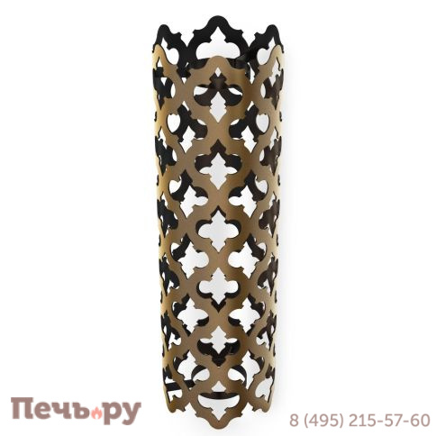 Кожух дымохода ТМФ Арабеска, черная бронза фото
