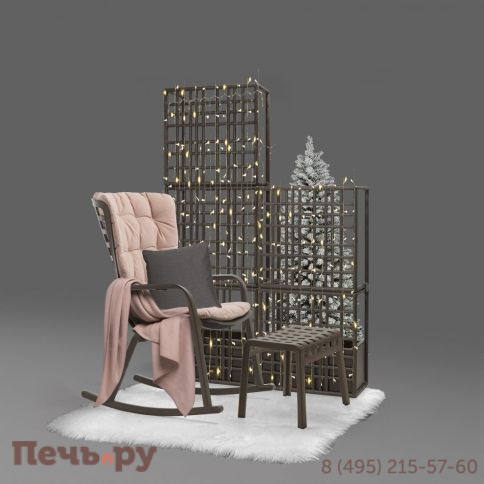 Кресло-качалка пластиковое с подушкой Gardeck Nardi Folio 003/403001600004/4029816 фото 4