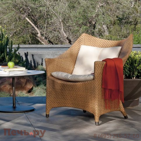 Кресло лаунж плетеное JANUS et Cie Amari JNS/736-10-121/C фото 2
