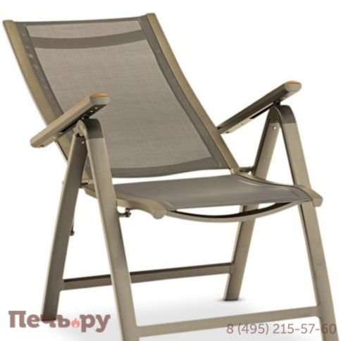 Кресло обеденное Brafritid Andy алюминий/текстилен фото 10