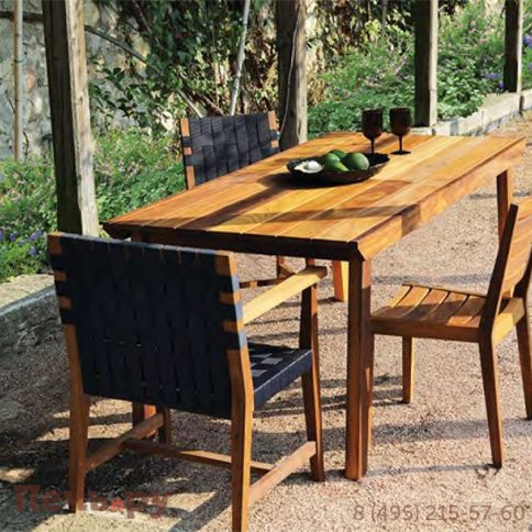 Кресло плетеное La Romana Legno Sorrento фото 3