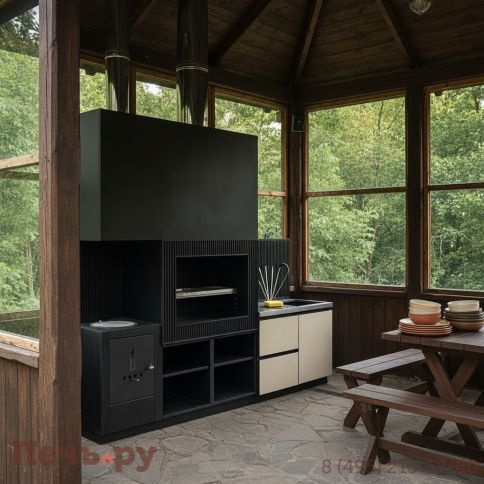 Уличная гриль кухня Астов №11 фото 4