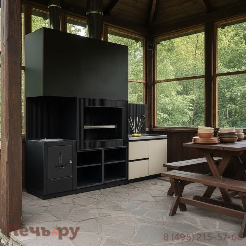 Уличная гриль кухня Астов №11 фото 5