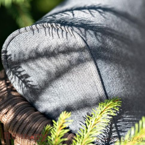 Лаунж-зона 4SiS Канны 5-местная плетеная из роупа (веревки), роуп коричневый фото 9