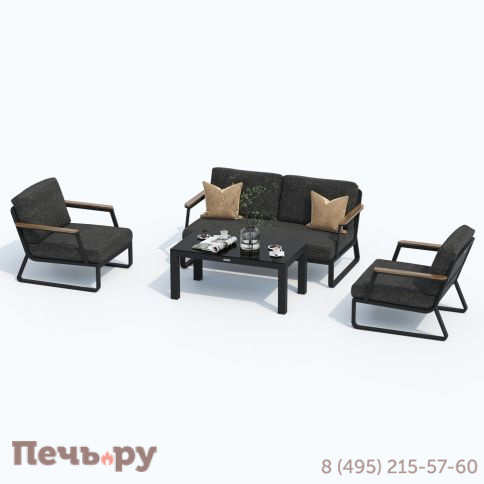 Лаунж зона Ideal Patio ESTIVO маренго - каркас карбон фото 5