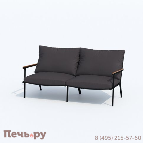 Лаунж зона Ideal Patio FESTA антрацит с двухместным диваном фото 9