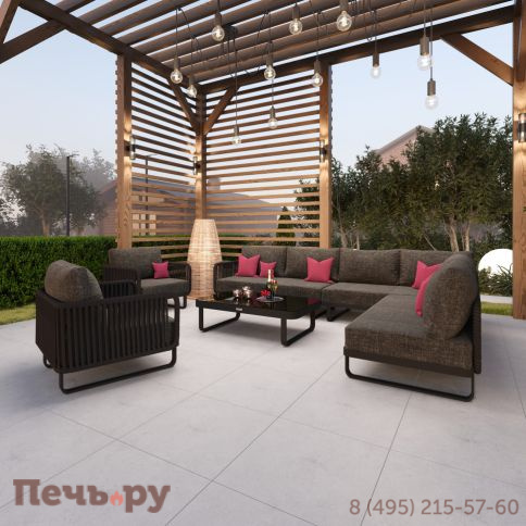 Лаунж зона угловая Ideal Patio BELLISA модульная маренго фото 4