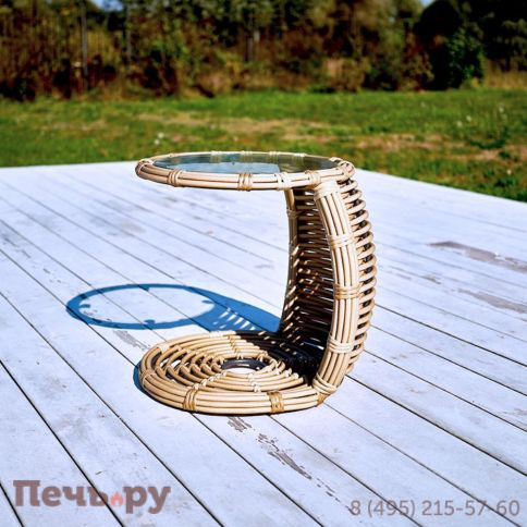 Боковой столик Gardeck Mokka Majorca, цвет соломенный фото 5