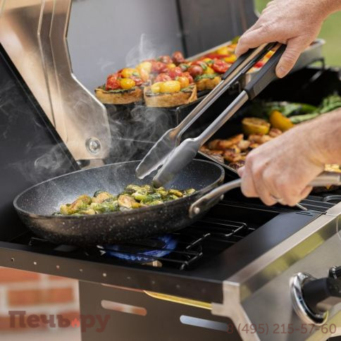 Набор инструментов Char-Broil Deluxe 2 шт (лопатка+щипцы) фото 2