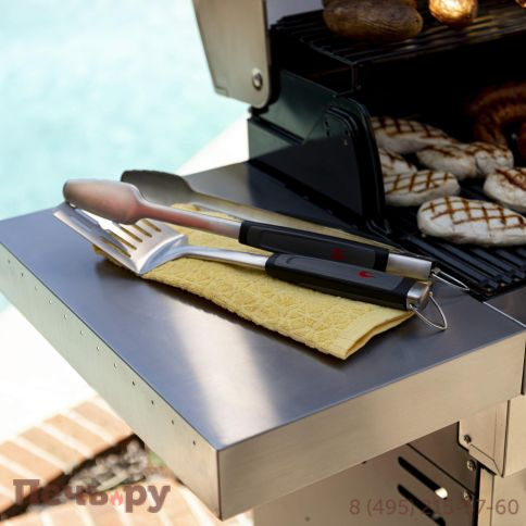 Набор инструментов Char-Broil Deluxe 2 шт (лопатка+щипцы) фото 5