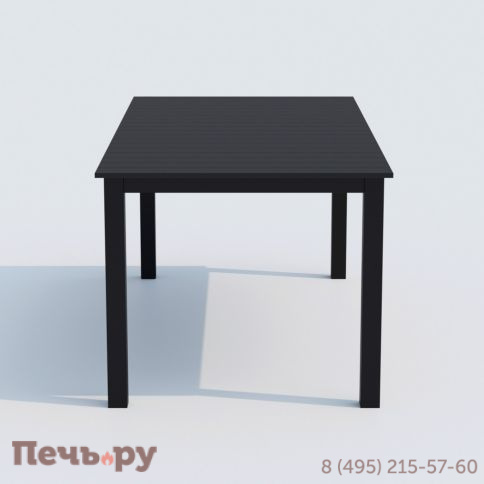 Обеденная группа  DOLLA FESTA plus каркас карбон / стол алюминий 180 / ткань антрацит фото 5