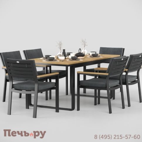 Обеденная группа Gardenini Premium Voglie DPVGL.010818.C4 фото 3