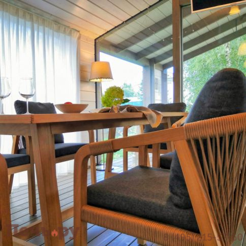 Обеденная группа Ideal Patio LEONOREN каркас тик / стол тик 220 фото 4