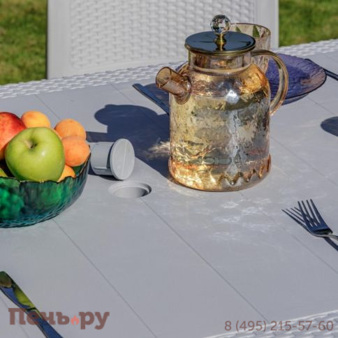 Обеденный комплект Royal Family JULY M светло-серый фото 6